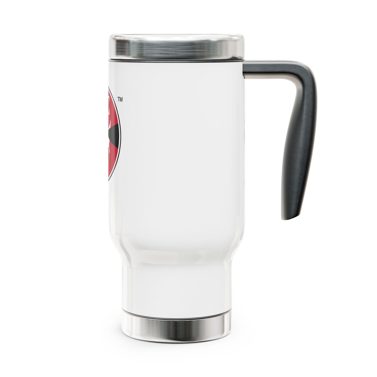 Stainless Steel Travel Mug with Handle, 14oz