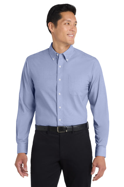 Port Authority® Tall Crosshatch Easy Care Shirt