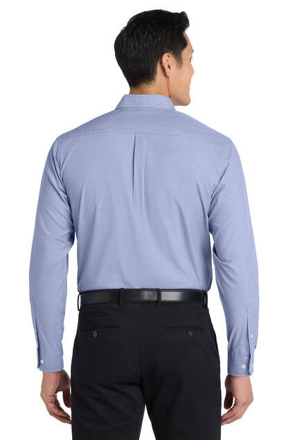Port Authority® Tall Crosshatch Easy Care Shirt