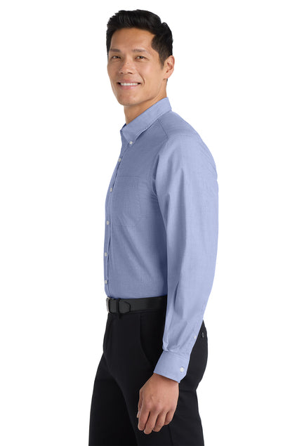 Port Authority® Tall Crosshatch Easy Care Shirt