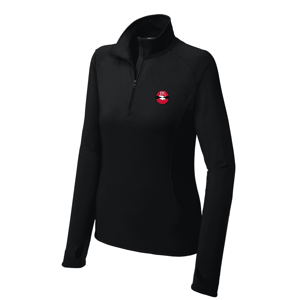 Sport-Tek® Women's Sport-Wick® Stretch 1/4-Zip Pullover