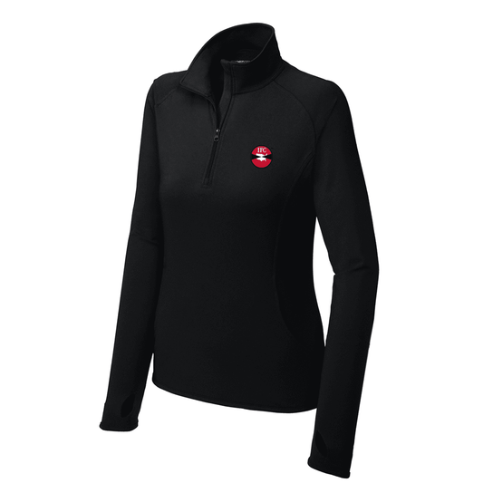 Sport-Tek® Women's Sport-Wick® Stretch 1/4-Zip Pullover