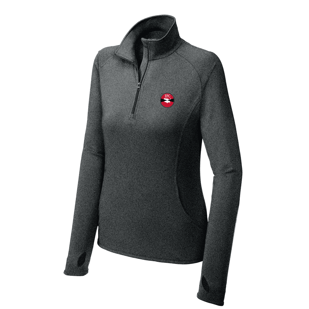 Sport-Tek® Women's Sport-Wick® Stretch 1/4-Zip Pullover