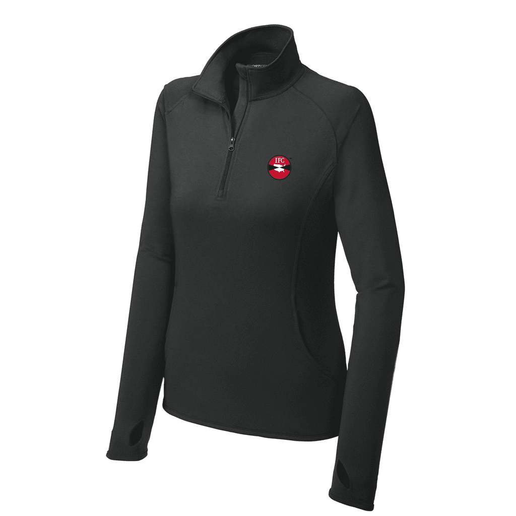 Sport-Tek® Women's Sport-Wick® Stretch 1/4-Zip Pullover