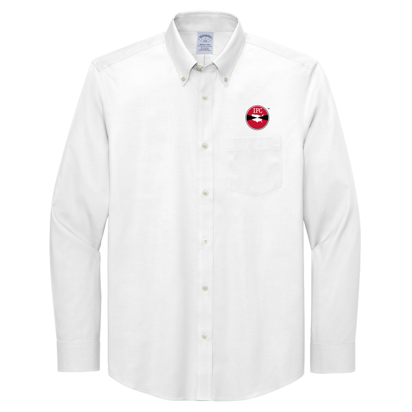 Brooks Brothers® Wrinkle-Free Stretch Pinpoint Shirt