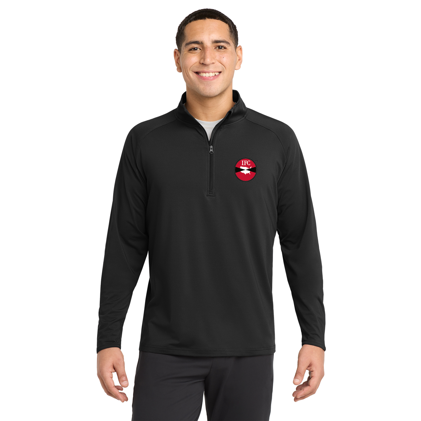 Sport-Tek® Sport-Wick® Stretch 1/4-Zip Pullover
